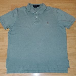 Polo by Ralph Lauren Men's Sage Polo Shirt Size Large